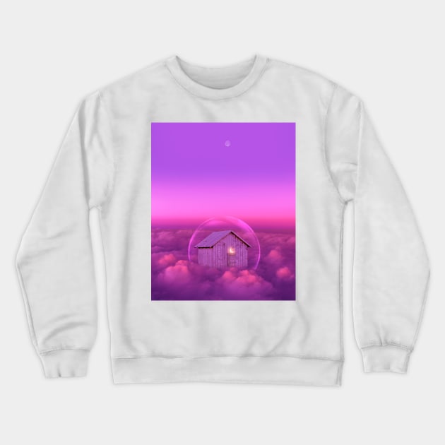 My safe Place Crewneck Sweatshirt by lyla_ab